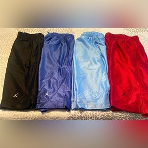 4 Jordan basketball shorts